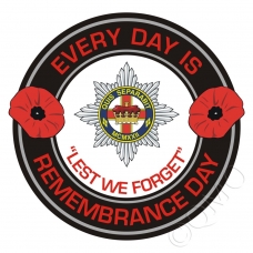 4th/7th Dragoon Guards Remembrance Day Sticker